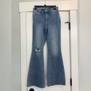 Express Light Blue Flare Jeans- Sz Medium (6/8/10)